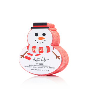 Arctic Lily Snowman Holiday Buffer - Christmas