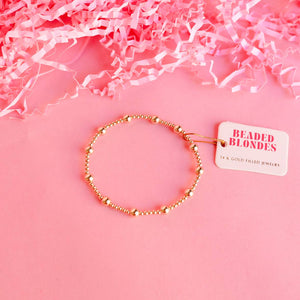 Lively Bracelet in Gold: Standard 6.75 inch