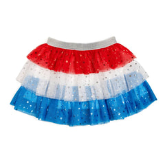 Patriotic Petal Tutu - Dress Up Skirt - Kids 4th of July