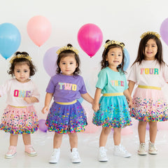 Fourth Birthday Patch Short Sleeve T-Shirt-4T