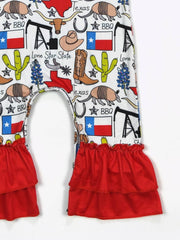 Texas Baby Romper