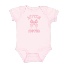 Little Sister Bow Short Sleeve Bodysuit - Baby Gifts: 00-3M