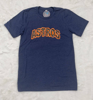 Astro Leopard Embroidered Tee