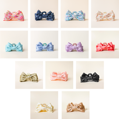 Satin Bow Claw Clip