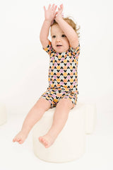 Magical Colorful Bamboo Shorts Set