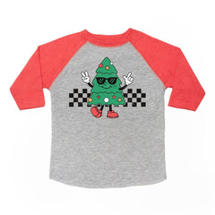 Christmas Tree Dude 3/4 Sleeve Shirt