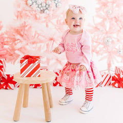 Santa Baby Christmas Long Sleeve Bodysuit - Holiday Baby