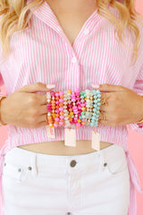 Ibiza Gemstone Bracelet: Extended 7.25 inch