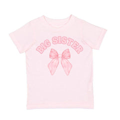 Big Sister Bow Short Sleeve T-Shirt