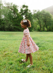 Puff Twirl in Peach Bouquet