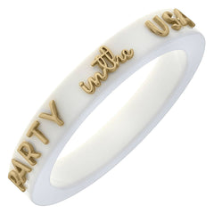 Party in the USA Resin Bangle