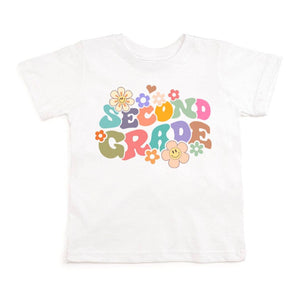 Second Grade Retro Short Sleeve T-Shirt