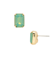 Everyday Stud Earrings -Green