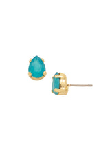 Petitie Pear Stud Earrings - Pastel