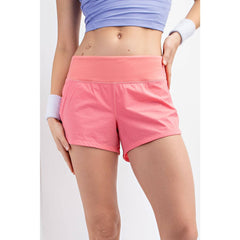 STRETCH WOVEN 2 IN 1 ACTIVE SHORTS