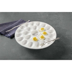 Pedestal Deviled Egg Platter