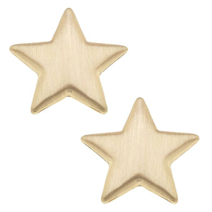 Icon Puffed Star Stud Earrings