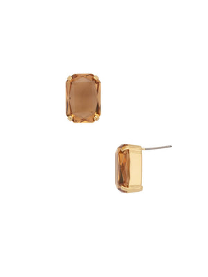 Brynn Stud Earrings-Beige