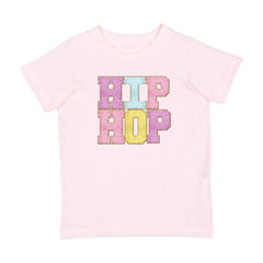 Hip Hop Patch Short Sleeve Shirt