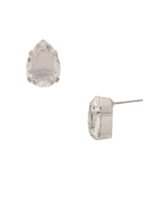 Eileen Stud Earrings -Clear